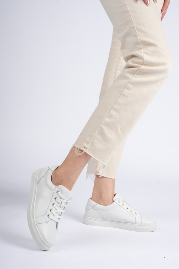 Sofia Kadın Sneaker Hakiki Deri İçi Deri Comfort Yumuşak Taban Günlük Ayakkabı