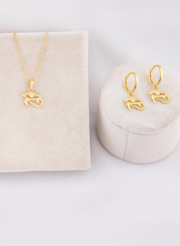 925 AYAR GÜMÜŞ RA'NIN GÖZÜ SET
