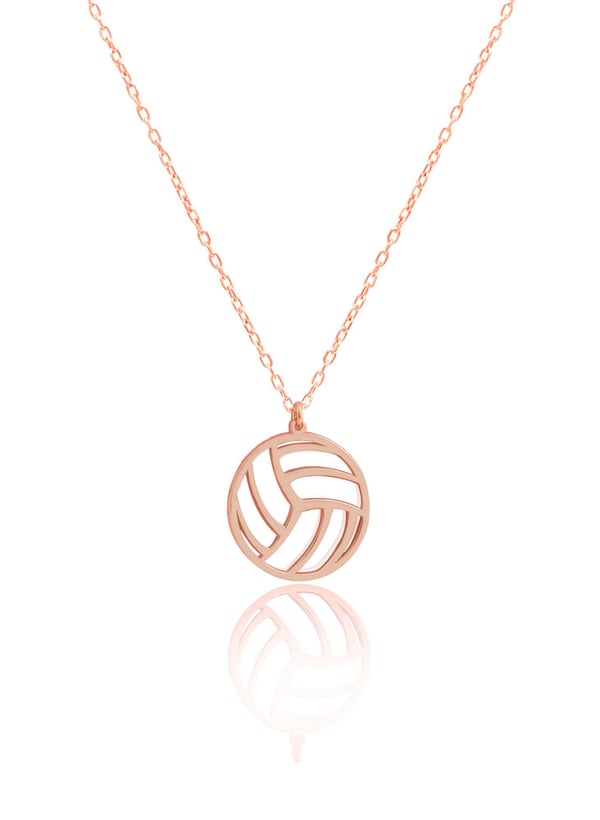 925 AYAR GÜMÜŞ VOLEYBOL TOPU KOLYE