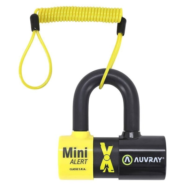 AUVRAY XTREM MINI U DİSC KİLİDİ HATIRLATMA KABLOLU