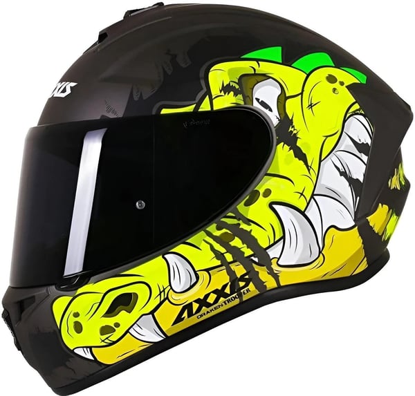 AXXIS DRAKEN S TROOPER D2 MAT GRİ KASK