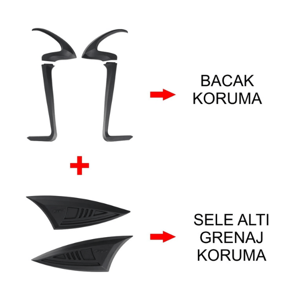 GP DİO BACAK VE SELE ALTI GRENAJ KORUMA