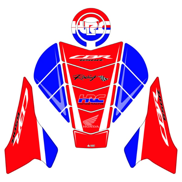 GRIPPATCH CBR650R 2025 18 PARÇA RENKLİ TANKPAD
