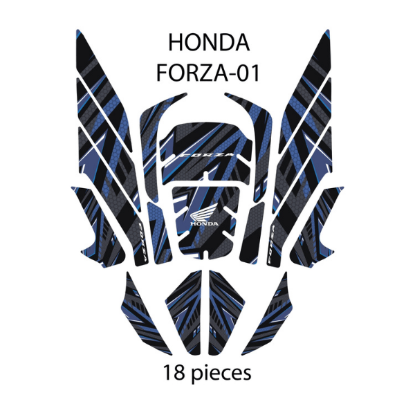 GRIPPATCH FORZA250 DESENLİ TANK PAD