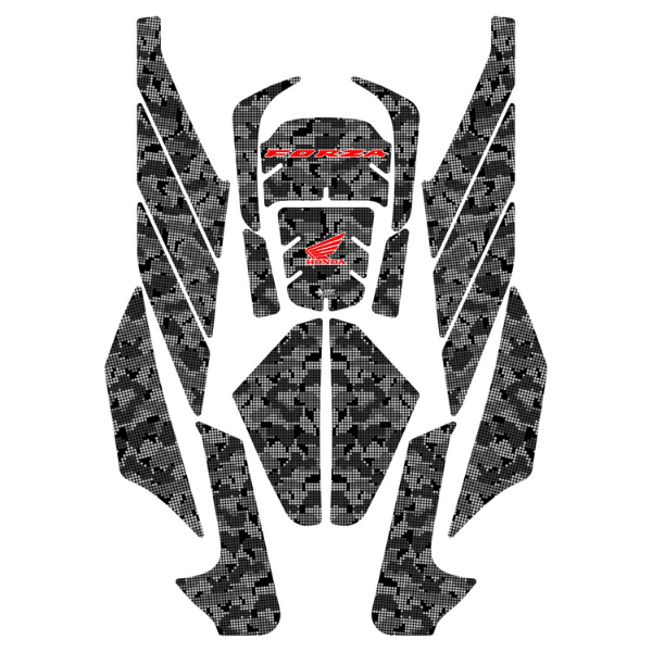GRIPPATCH FORZA250 DESENLİ TANK PAD