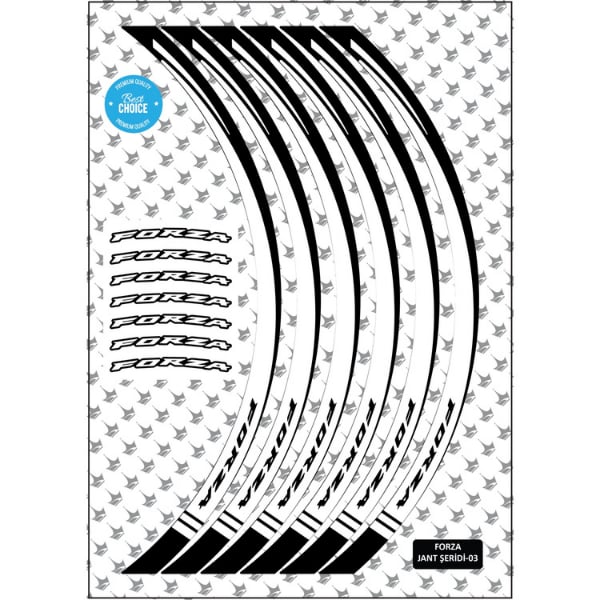 GRIPPATCH FORZA250 JANT ŞERİDİ