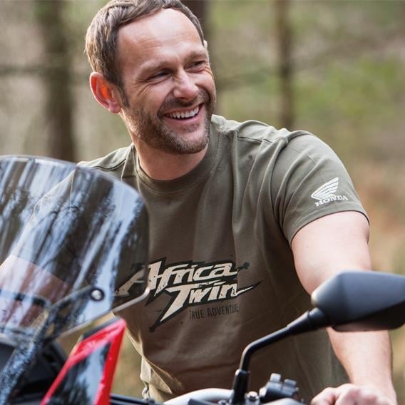 HONDA AFRICA TWIN HAKİ T-SHIRT