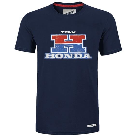 HONDA H LOGOLU LACİVERT T-SHIRT