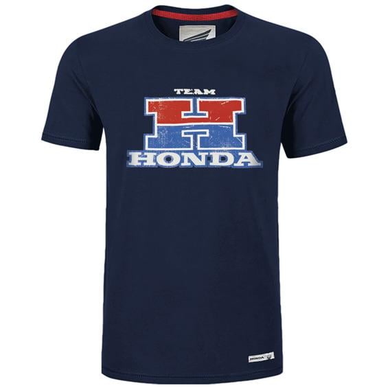HONDA H LOGOLU LACİVERT T-SHIRT