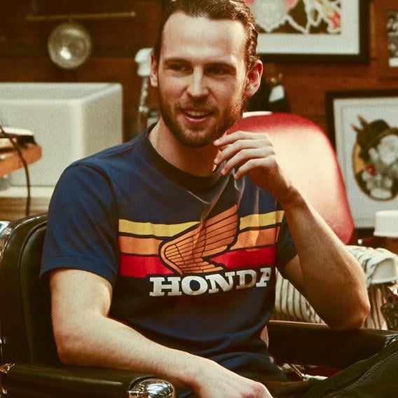 HONDA LACİVERT T-SHIRT