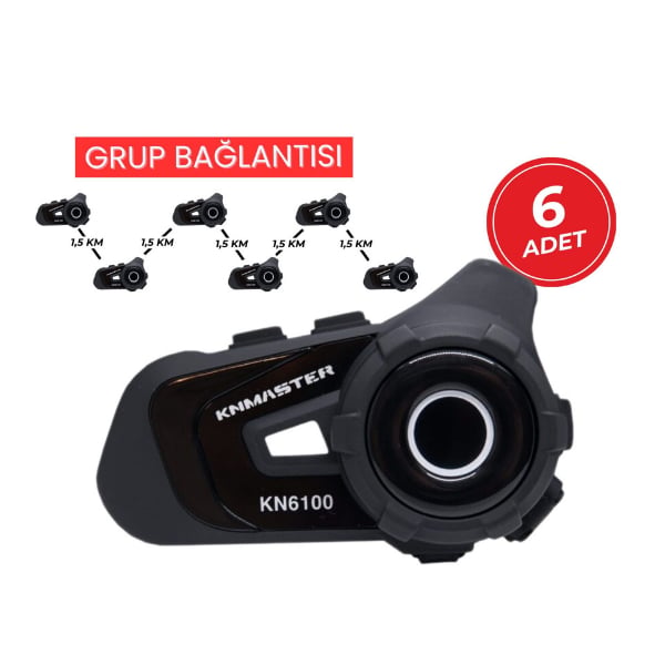 KNMASTER KN6100 KARBON INTERCOM