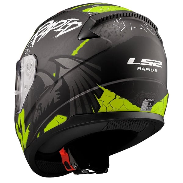 LS2 RAPID 2 RAVEN KASK