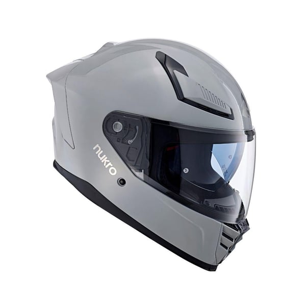 NUKRO SOLID GLOSS KAPALI KASK