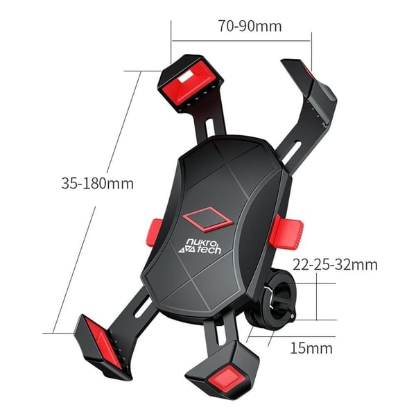 NUKROTECH KN54 GİDON BAĞLANTILI TELEFON TUTUCU (AHTAPOT)