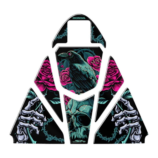 UFAKS SH125 RAVEN&ROSE TANK PAD
