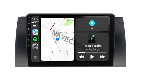 BMW E39 5 SERİ 4/64 UYUMLU ANDROID MULTİMEDYA (1995-04)