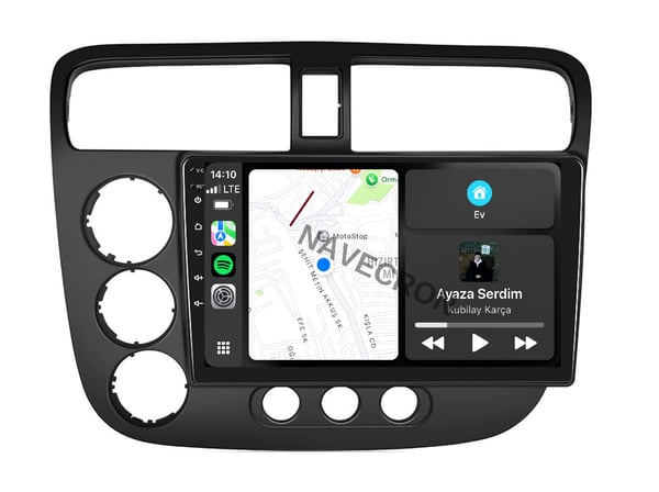 HONDA CIVIC VTEC NOVA UYUMLU ANDROID MULTİMEDYA (2001-06)