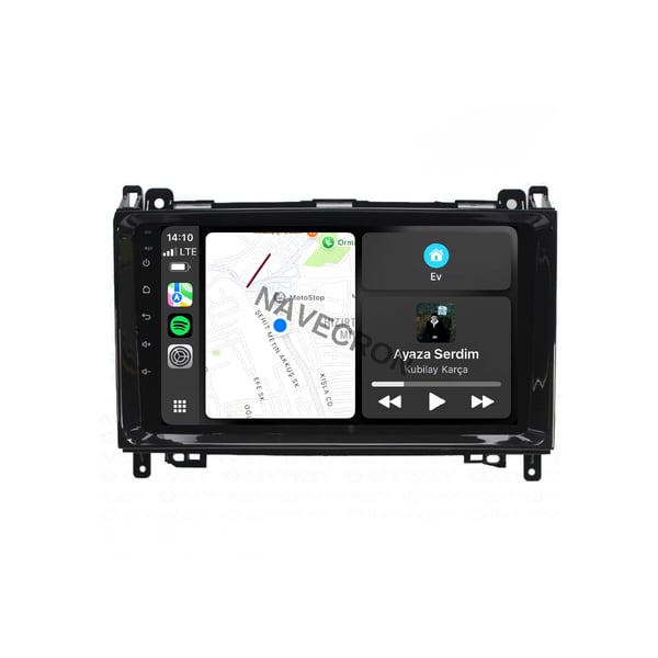MERCEDES B KASA NOVA UYUMLU ANDROID MULTİMEDYA DAR TEYP (2005-09)