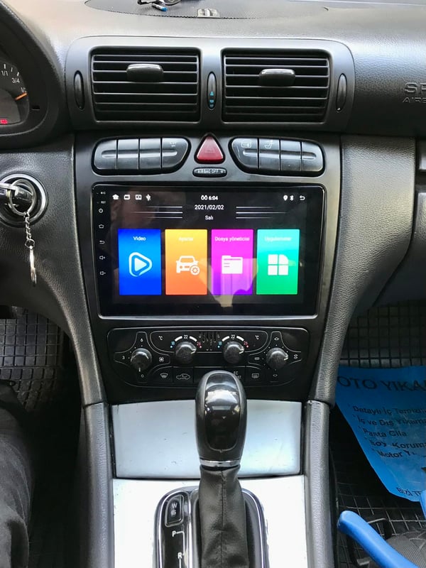 MERCEDES C SERİ W203 2NOVA UYUMLU ANDROID MULTİMEDYA (000-04)