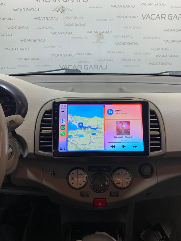 NISSAN MICRA NOVA UYUMLU ANDROID MULTİMEDYA (2003-10)
