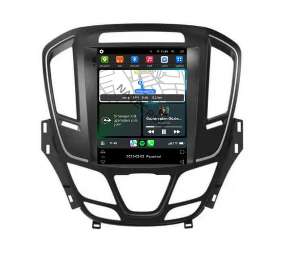OPEL INSIGNIA PULSE UYUMLU ANDROID MULTİMEDYA (2013-16)
