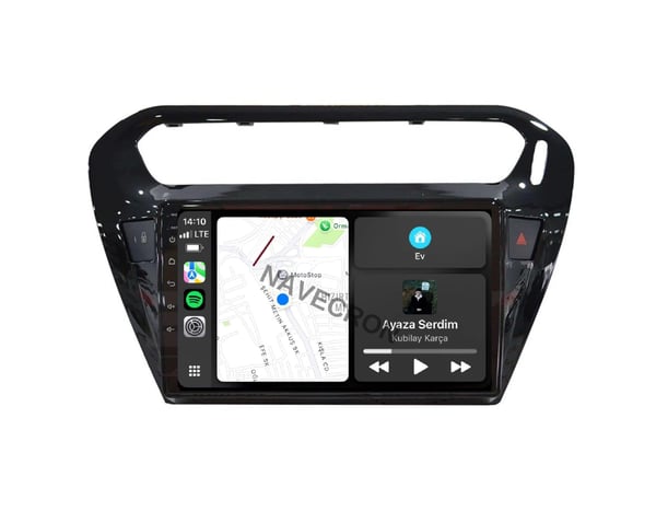 PEUGEOT 301 SİYAH NOVA UYUMLU ANDROID MULTİMEDYA