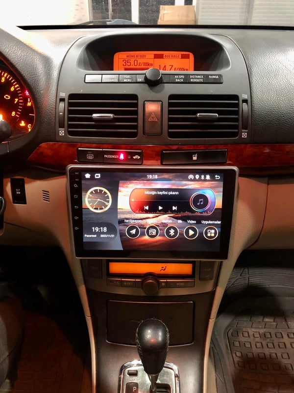 TOYOTA AVENSIS NOVA UYUMLU ANDROID MULTİMEDYA (2002-09)