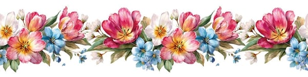 Bordür Rub On Transfer Ütü İle Baskı 150 cm RK 188