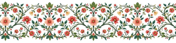 Bordür Rub On Transfer Ütü İle Baskı 150 cm RK 284