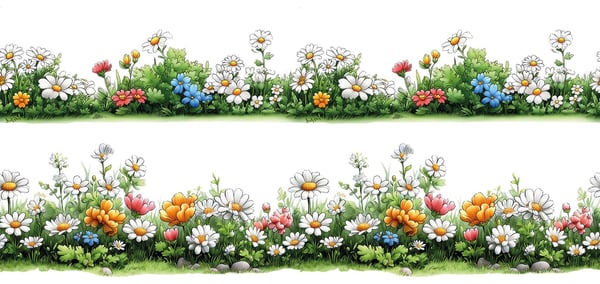 Bordür Rub On Transfer Ütü İle Baskı 150 cm RK 265