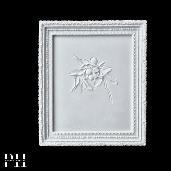 DA 401 - Çiçek Pano Ham Polyester Dekoratif Asılabilir Duvar Obje