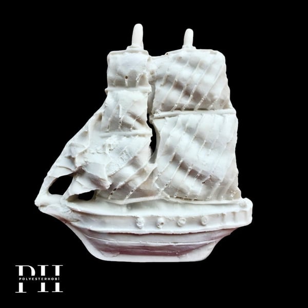 MG 114 - Gemi Magnet Ham Polyester Tamamlayıcı Aksesuar
