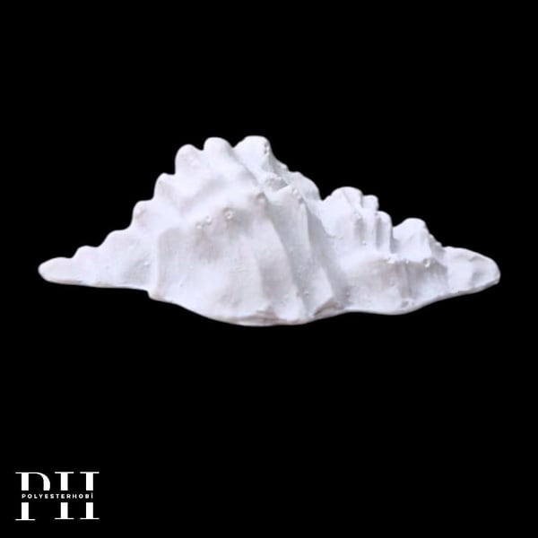 MG 127 - Deniz Kabuğu Magnet Ham Polyester Tamamlayıcı Aksesuar