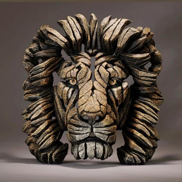 Ob 1828 - Soyut Modern Aslan Mask Ham Polyester Obje