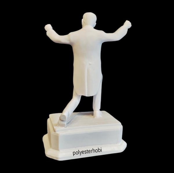 Ob 2510 - Atatürk Zeybek Oynuyor Ham Polyester Ev , Ofis Dekor