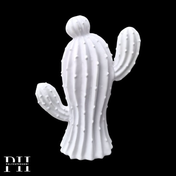 OB 2664 - Kaktüs Biblo Ham Polyester Dekoratif Obje