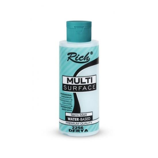 Rich Multi Surface Her Yüzey İçin Akrilik Boya 120 Cc 2256 Derya