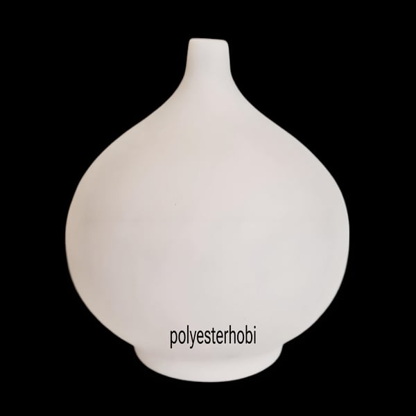 SC 78 - Damla Vazo Minimalist Tarz Ham Seramik Obje
