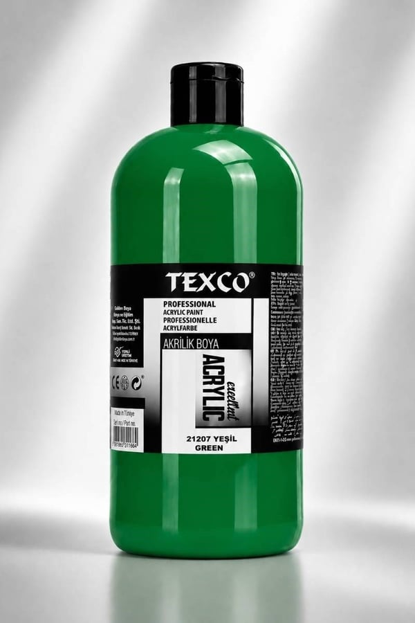 Texco Su Bazlı Akrilik 400 ml Yeşil