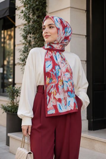  LİFE BOHEMİAN FRANSIZ İPEĞİ ŞAL
