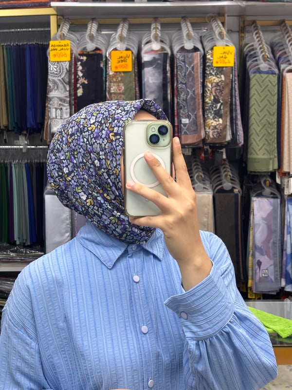 DESENLİ BAMBU EŞARP
