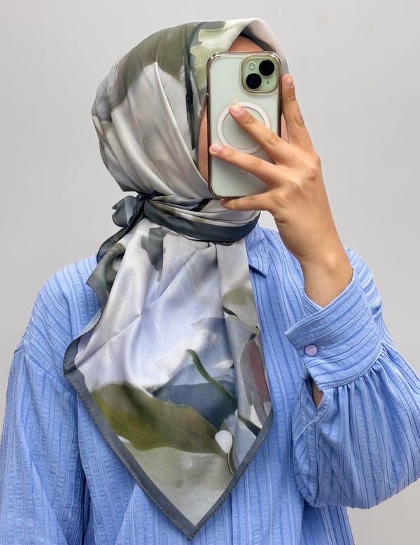 FRANSIZ İPEĞİ EŞARP