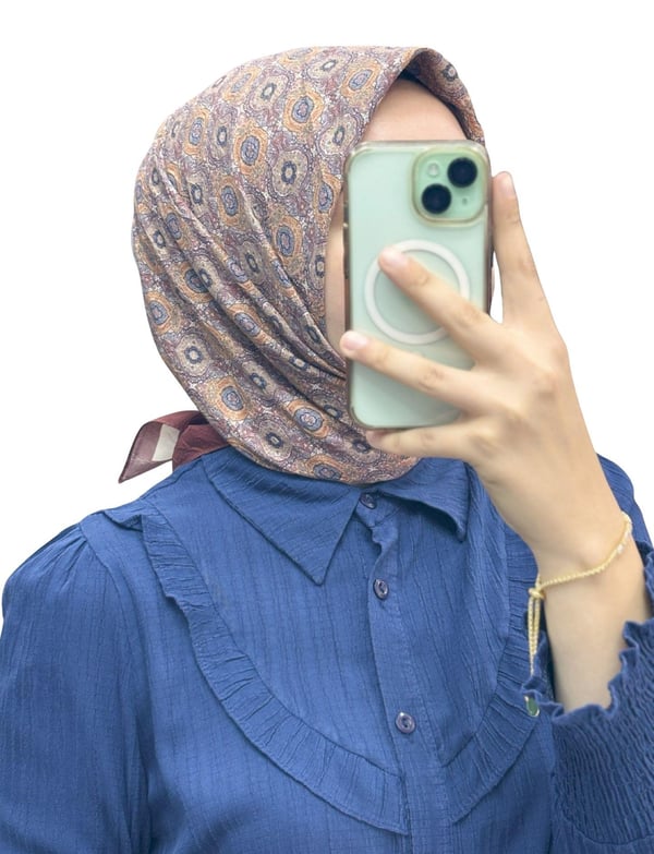 LAVINSA DİJİTAL BAMBU EŞARP