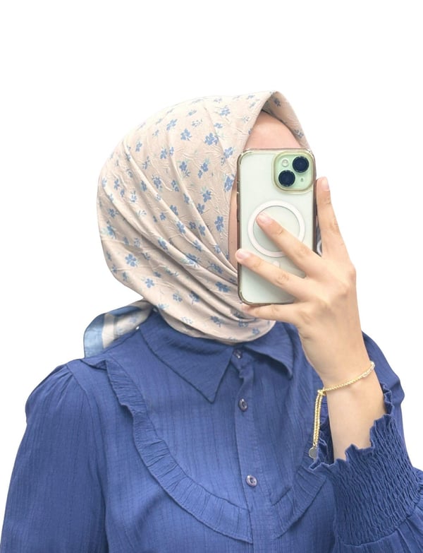 LAVINSE DİJİTAL BAMBU EŞARP