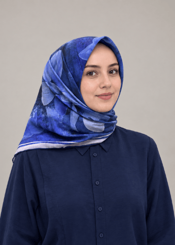 ORANGE SOFT PAMUK EŞARP LACİVERT SERİSİ