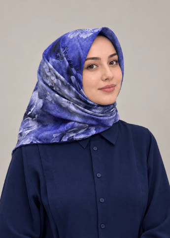ORANGE SOFT PAMUK EŞARP LACİVERT SERİSİ