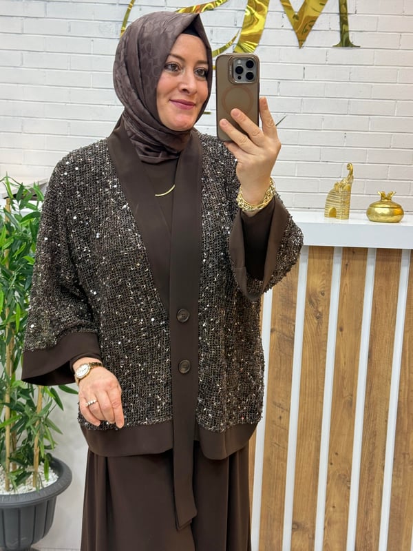 3 LÜ ŞIK TESETTÜR TAKIM