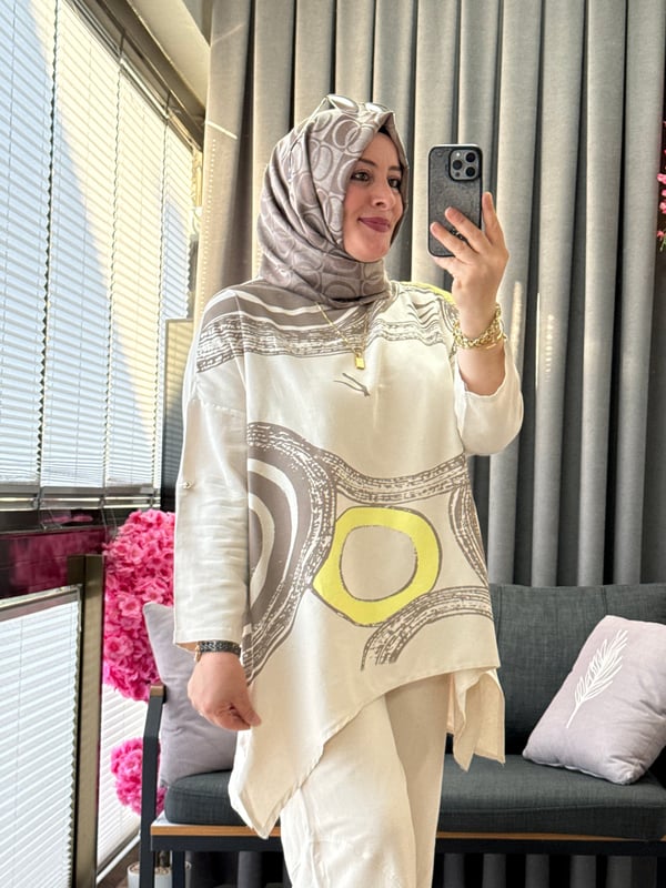 ASİMETRİK OTANTİK NOVA KETEN TAKIM