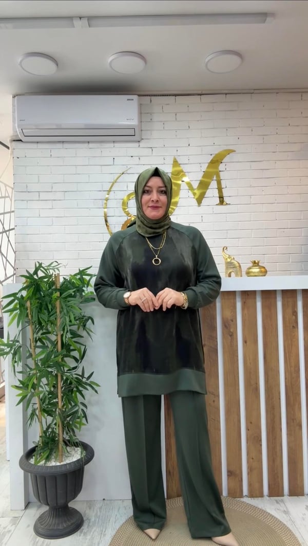 İPEK QUPRA VE OYSHO KOMBİNASYONLU TAKIM
