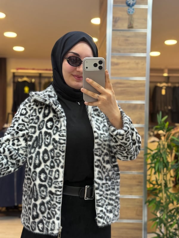 LEOPAR MİNİ CEKET